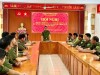 Công an xã Bản Bo triển khai nhiệm vụ cho lực lượng ANTT ở cơ sở