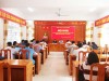 Đảng bộ các cơ quan Đảng xã Bản Bo tổ chức hội nghị lấy ý kiến đối với dự thảo các văn kiện Đại hội XIV của Đảng