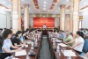 Bình Lư giao ban với Bí thư các chi, đảng bộ trực thuộc