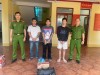 BẮT QUẢ TANG NHÓM SỬ DỤNG TRÁI PHÉP CHẤT MA TUÝ