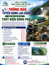THONG BÁO TUYỂN DUNG nang luong xanh