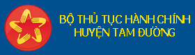 Bộ thủ tục hành chính tại huyện Tam Đường
